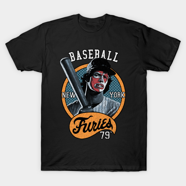 T-shirt The Warriors - Baseball Furies - Homme - Noir - Taille S à 5XL - 100% Coton - Fabriqué Aux USA
